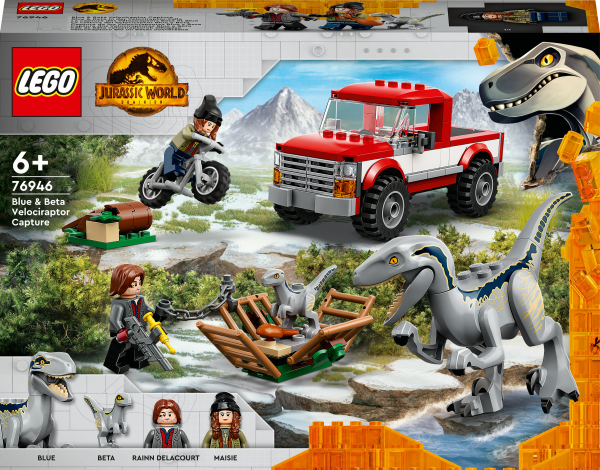 LEGO&reg; Jurassic World&trade; - Blue &amp; Beta in der Velociraptor-Falle