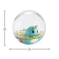 Mattel Fisher-Price Krabbelball Narwal