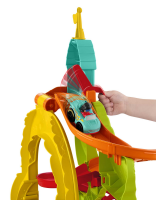 Mattel Fisher-Price Little People Sitz &amp; Steh Hochhausrennbahn