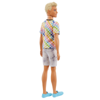 Mattel Barbie Ken Fashionistas Puppe im karierten T-Shirt
