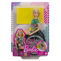 Mattel Barbie Fashionistas Barbie Puppe (blond) mit Rollstuhl