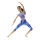 Mattel Barbie Made to Move Puppe (Afro-Style) im lila Yoga Outfit