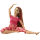 Mattel Barbie Made to Move Puppe (rothaarig) im roten Yoga Outfit