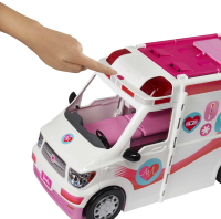 Mattel Barbie 2-in-1 Krankenwagen Spielset (mit Licht...