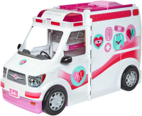 Mattel Barbie 2-in-1 Krankenwagen Spielset (mit Licht &amp; Ger&auml;uschen)
