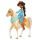 Mattel &quot;Spirit &ndash; frei und ungez&auml;hmt&ldquo; Miradero Festival Pru Puppe &amp; Pferd Chica Linda