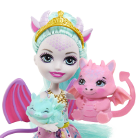 Mattel Royal Enchantimals Deanna Dragon Familie