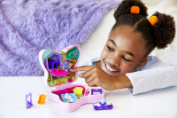Mattel Polly Pocket Schmetterlings-Garten Schatulle