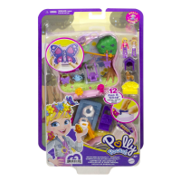 Mattel Polly Pocket Schmetterlings-Garten Schatulle