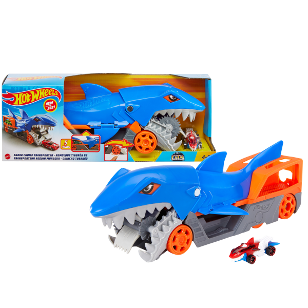 Mattel Hot Wheels Hungriger Hai-Transporter