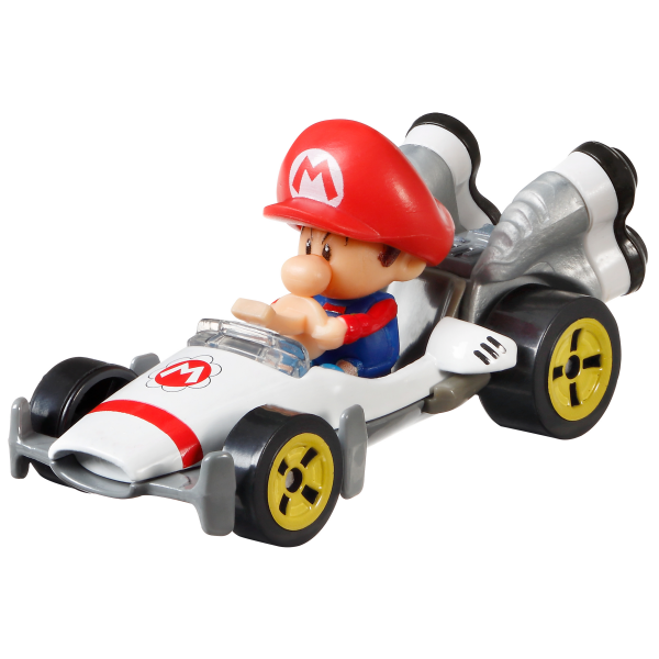Mattel Hot Wheels Mario Kart 1:64 Die-Cast Baby Mario