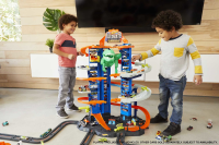 Mattel Hot Wheels City Megacity Parkgarage mit T-Rex-Angriff