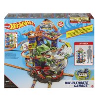 Mattel Hot Wheels City Megacity Parkgarage mit T-Rex-Angriff