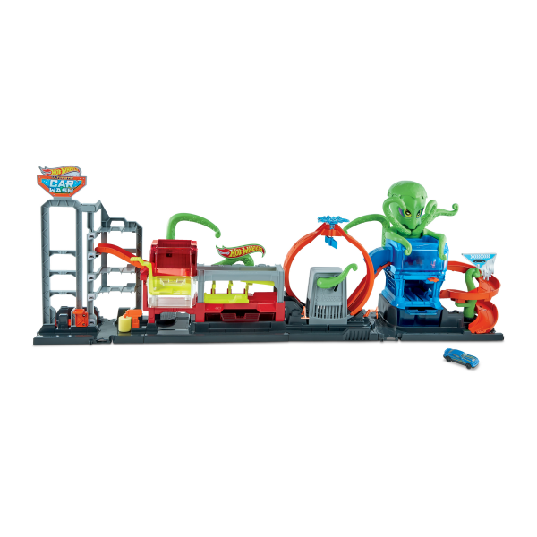 Mattel Hot Wheels City Color Reveal Ultimative Auto-Waschanlage