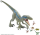 Mattel Jurassic World Riesendino Velociraptor Blue