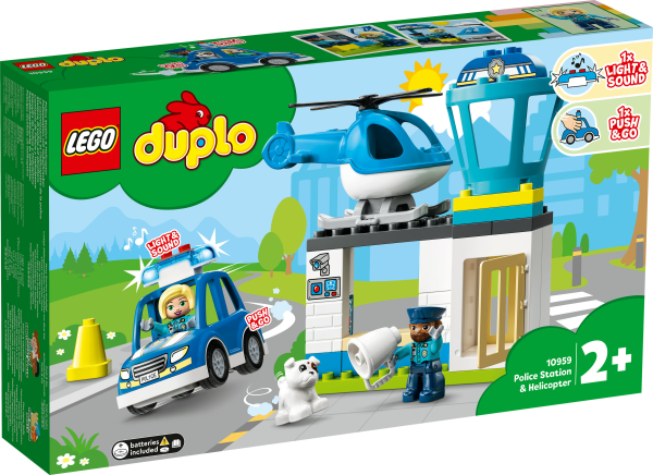LEGO® DUPLO® - Polizeistation mit Hubschrauber
