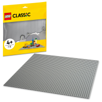 LEGO&reg; Classic - Graue Bauplatte