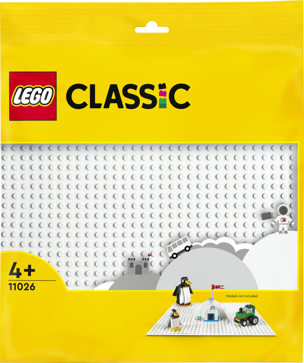 LEGO® Classic - Weiße Bauplatte