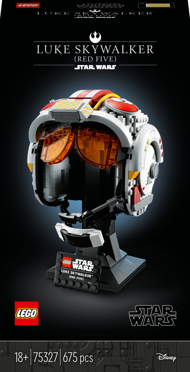 LEGO 75327 Star Wars Helm von Luke Skywalker (Red 5)