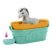 Mattel Spirit Luckys Tierbaby-Pflegestation mit Pony &amp; Fohlen