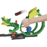 Mattel Hot Wheels City Drachenangriff Spielset