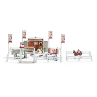 Schleich Horse Club Gro&szlig;es Reitturnier mit Reiterinnen und Pferden