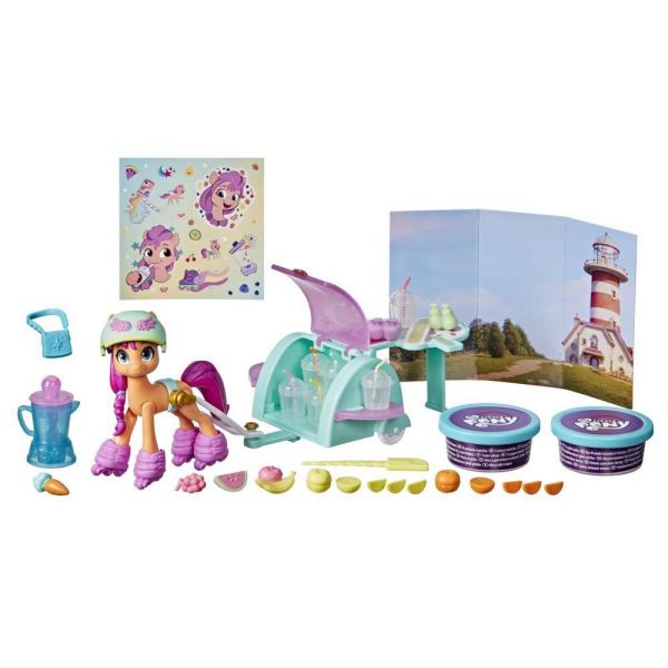 Hasbro - My Little Pony - A New Generation Smoothie Shop Sunny Starscout