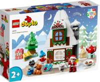 LEGO&reg; DUPLO&reg; - Lebkuchenhaus mit Weihnachtsmann