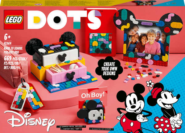 LEGO&reg; DOTS - Micky &amp; Minnie Kreativbox zum Schulanfang