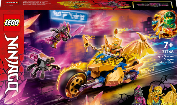 LEGO&reg; NINJAGO&reg; - Jays Golddrachen-Motorrad