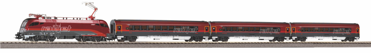 Carrello Di Testa Rail Jet ÖBB VI PIKO 57672 - Per Modellismo Ferroviario Scala H0