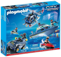 Playmobil City Action - Polizeiset mit Unterwassermotor