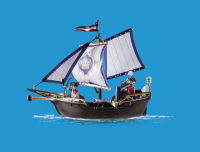 Playmobil Pirates - Rotrocksegler