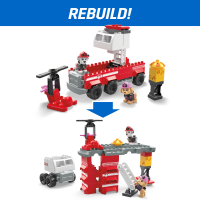 Mattel Mega Bloks Marshallss Ultimate Fire Truck