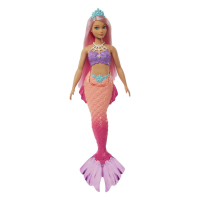 Mattel - Barbie Dreamtopia Meerjungfrau Puppe (rosa Haare)