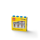 LEGO&reg; Vitrine Blau f&uuml;r 8 Minifiguren