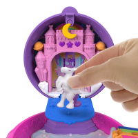 Mattel - Polly Pocket Doppelspa&szlig; Prinzessinnen-Ufo Schatulle