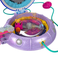 Mattel - Polly Pocket Doppelspa&szlig; Prinzessinnen-Ufo Schatulle