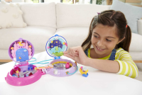 Mattel - Polly Pocket Doppelspa&szlig; Prinzessinnen-Ufo Schatulle