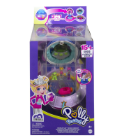 Mattel - Polly Pocket Doppelspa&szlig; Prinzessinnen-Ufo Schatulle