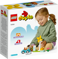 LEGO&reg; DUPLO&reg; - Windrad und Elektroauto