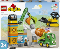 LEGO - Baustelle mit Baufahrzeugen
