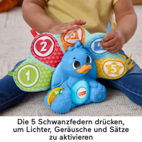 Mattel Fisher-Price BlinkiLinkis Zahlen &amp; Farben Pfau (D)