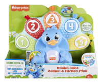 Mattel Fisher-Price BlinkiLinkis Zahlen &amp; Farben Pfau (D)