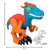 Mattel - Imaginext Jurassic World XL Feuer Dino