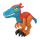 Mattel - Imaginext Jurassic World XL Feuer Dino