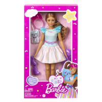 Mattel - My First Barbie Core Doll with Bunny (br&uuml;nette Haare)