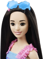 Mattel - My First Barbie Core Doll with Fox (schwarze Haare)
