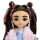 Mattel - Barbie Extra Mini Puppe Cow Print Furry Jacket