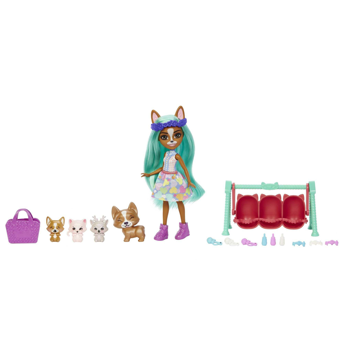 Enchantimals HLK86 City Tails Puppe, 19,99